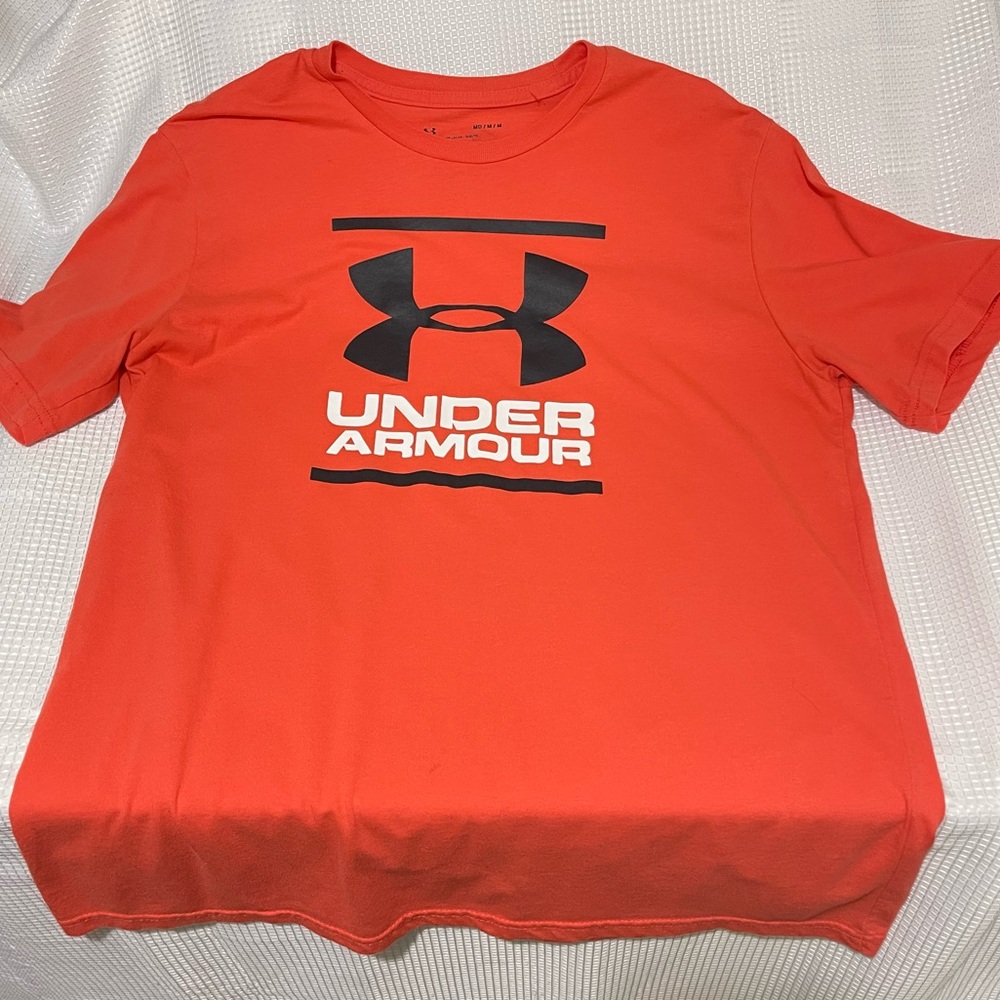Under Armour Men's Orange T-Shirt